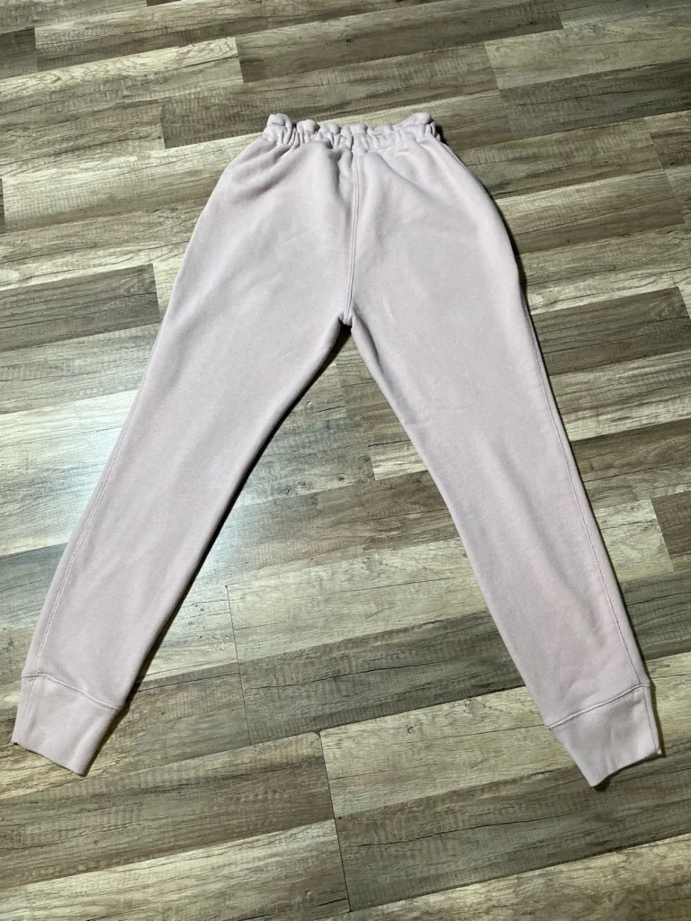 Abercrombie & Fitch Pink Paperbag High Rise Joggers Sweatpants Small - Picture 7 of 13